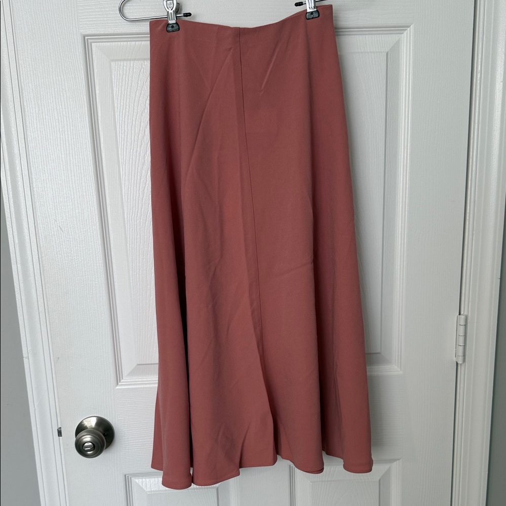 Chic Blush A-line High-waisted Skirt, NWT
